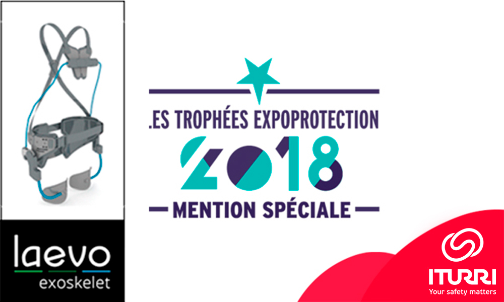 El Salón Expoprotection de Francia premia la innovación del exoesqueleto Laevo